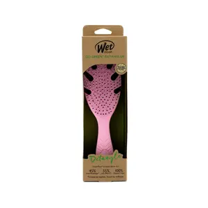 Wet Brush Go Green Detangling Brush PINK - New