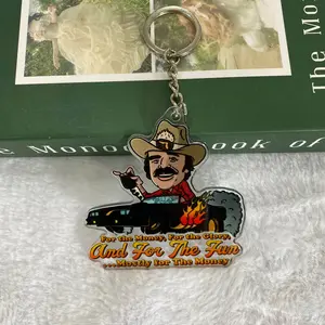 Bandit For The Money...Mostly For The Money Aryclic Keychain, Retro Movie Decor, Best Gift for Fans