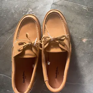 Men's Bennett Genuine Leather Loafers with Memory Foam Insole - Goodfellow & Co