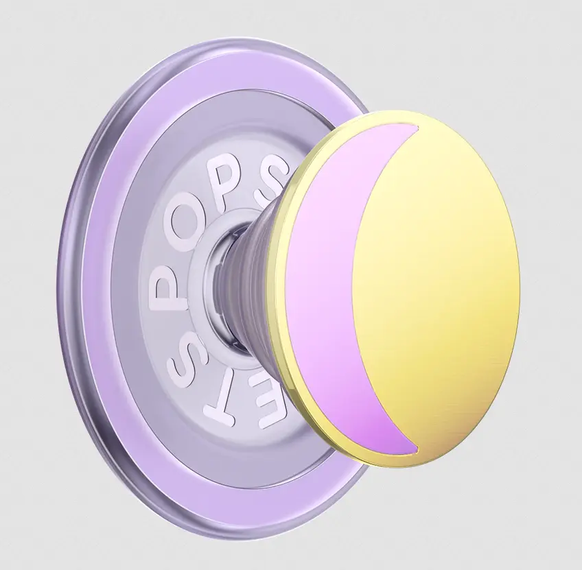 popsockets Enamel Waxing Moon Lilac  MagSafe PopGrip
