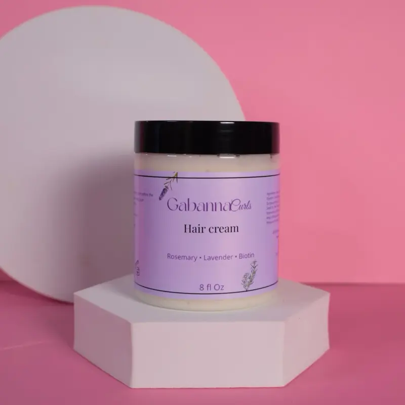 Gabanna Curls Rosemary& Lavender Hair Cream