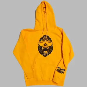 PARTY GORILLA HOODIE - GOLD