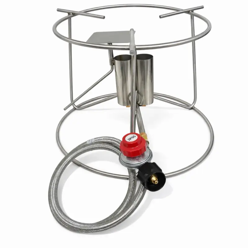 Stainless Steel Cooker with Regulator Kit