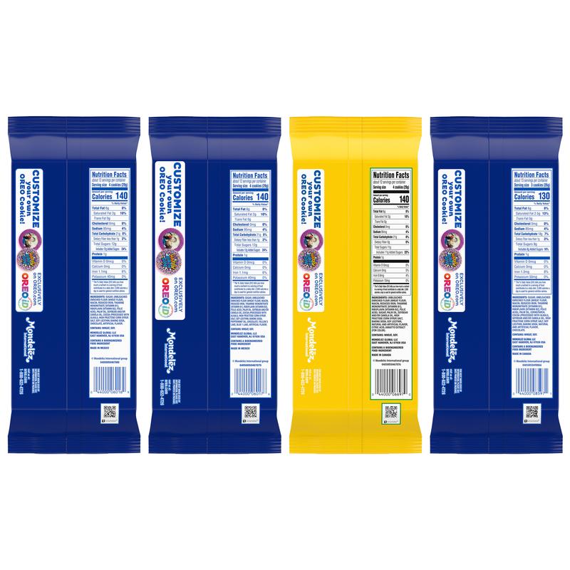 OREO Thins Cookie Variety Pack | Assorted Original, Chocolate Ganache, Lemon, & Mint