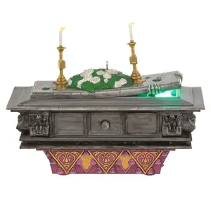 The Haunted Mansion Collection The Coffin in the Conservatory Ornament With Light and Sound