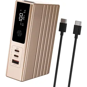 25000mAh Power Bank, 65W USB C Laptop Portable Charger, PD QC 100W Fast Charging 3-Output External Battery Pack for MacBook Pro/Air, iPhone 16/15/14, Galaxy S24/S25, iPad