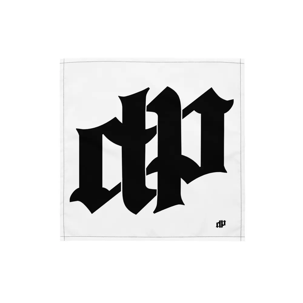 DP Monogram Scarf