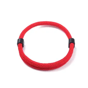 Adjustable Anchor Bracelet – Double Sliding Knot Design,Handwoven Nautical Rope Bracelet for Couples/Students (Unisex & Hypoallergenic) charm  bracelet Knot Protection Red Cord Bracelet