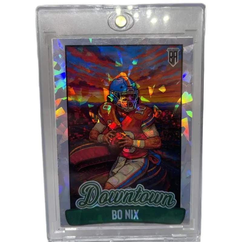 Bo Nix Custom Downtown Card