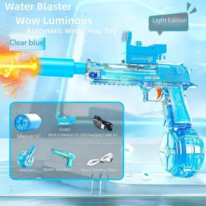 Electric Water Sprayer for Adults and Kids, Automatic Spray Device, Automatic Water Blasts, 26 Feet Range, Perfect for Summer Outdoor Beach Pool Parties