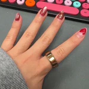 COLMI R02 Smart Ring, Multifunctional IP68 Waterproof Activity Tracker with Multiple Sports Modes, Fashionable Wearable Pedometer for Men and Women