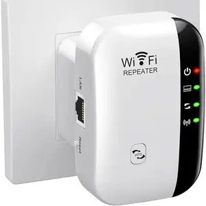 WiFi Repeater, WiFi Extender Signal Booster for Home Office, 2.4GHz Long Range Amplifier Wireless WiFi Repeater with Ethernet Port