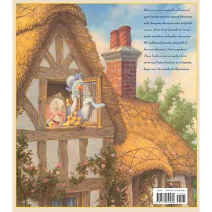 Favorite Nursery Rhymes from Mother Goose by Scott Gustafson [Hardcover Book]