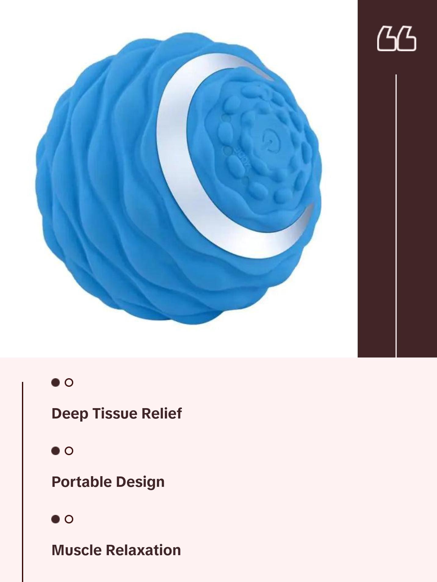 Vibrating Fitness Massage Ball