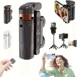 Mini Selfie Stick Travel Portable Tripod Stand, Four-Legged Phone Holder for Photography, Ideal for Travel & Daily Use, Selfie Accessories, Travel Gadgets