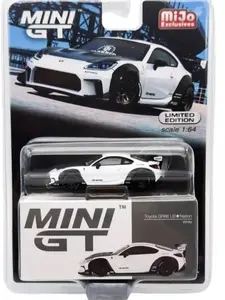 Mini GT 1:64 Toyota GR86 LBNation – White- MiJo Exclusives