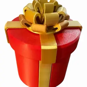 Annoying Nested Screw Gift Box with 10 Layers for Customizable Difficulty Levels Durable Reusable Design Perfect for Birthdays Christmas and Office Pranks