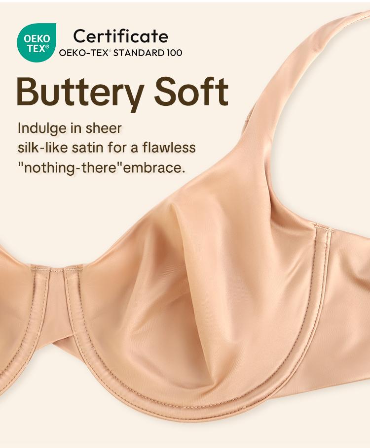 HSIA Elodie CloudSoft Unlined Seamless Smooth Satin-Like Underwire Elegant Balconette Bra High Stretch Fabric for Small Bust Non Padded Half Cup Bra Natural Lifting Snug Fit Comfortable Everyday Bra for Petite Women HSIA Elodie CloudSoft Unlined Seamless Smooth Satin-Like Underwire Elegant Balconette Bra High Stretch Fabric for Small Bust Non Padded Half Cup Bra Natural Lifting Snug Fit Comfortable Everyday Bra for Petite Women