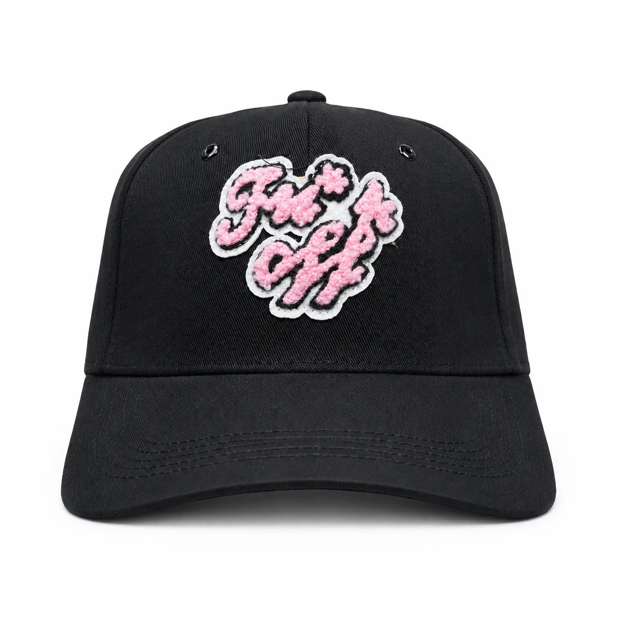 Dandy Hats "F*ck Off" - Black Snapback - Premium Streetwear Baseball Cap for Men & Women, Adjustable
