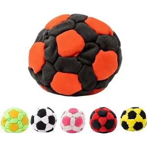 Outdoor Sports Leisure Toy, 32-Panel Spiral Soccer Style Hacky Sack, Soft Durable Kick Footbag for Foot Coordination Skill Training, Portable Stress Relief Play Game, All-Age Entertainment Toy Perfect for Casual Use & Sports Holiday Gifts