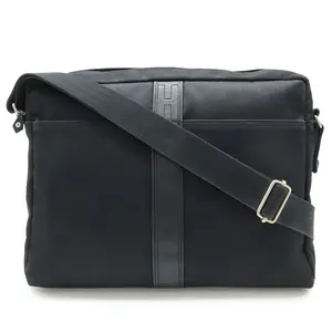 Pre-owned HERMÈS Other Shoulder Bags Acapulco MM Nylon Leather Shoulder Bag
