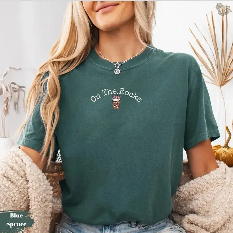Comfort Colors Coffee Tshirt Iced Coffee Lover Gift Coffee Lover Tee Funny Coffee Gift Coffee Tshirt Coffee T-shirt Trendy Coffee Lover Shirt