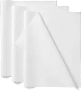 140 Sheets White Tissue Paper for Gift Bags, 20 x 14 inch Acid Free White Wrapping Tissue Paper Bulk for Gift Package, Storage, Christmas Wedding Birthday Mother's Day Party Decor Art Craft