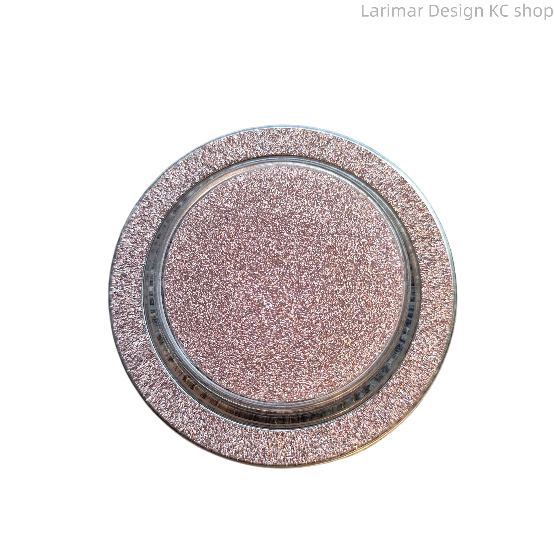Ins Round Glitter Magnetic Clear Pop Socket, Suction Cup Gradient Painted Phone Stand, Sparkly Transparent Collapsible Cell Phone Holder Women Trend Accessory Gift