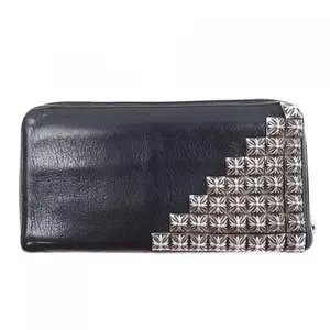 Pre-owned Chrome Hearts Calfskin Small Leather Goods Wallet