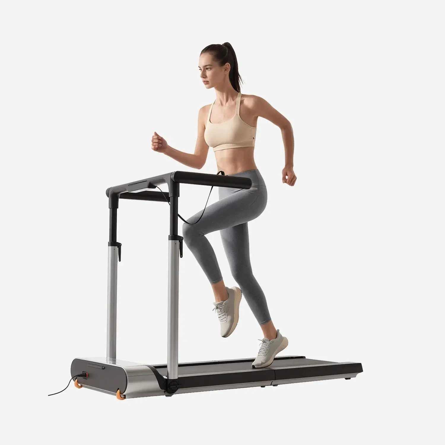 WalkingPad MX3 2-in-1 Under Desk Portable Treadmill, Minimalist Aluminum Frame, Low-Noise Motor, Dual Shock Absorption, LED Display & App Control, 400lbs Max Load, 12-Month Full Warranty for Home & Office