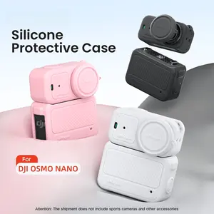 Dji Osmo Nano Silicone Protective Case, Accessories Cover, Portable Protection for Sports Camera Accessories, Durable & Lightweight Design, Photography Camera Accessories