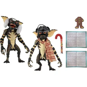 NECA Gremlins: Christmas Carol Winter Scene - Clothed 7" Scale Action Figures Se