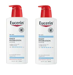 Eucerin Daily Hydration Lotion, Body Lotion for Sensitive Skin, 16.9 Fl. Oz. - 2 Pack EUCERIN