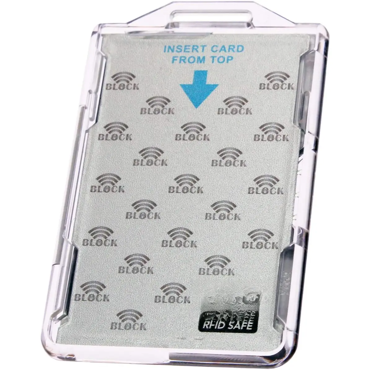 RFID Blocking ID Badge Holder - Safe CAC Card Protector for 2 Cards, TWIC, PIV Credentials, HSPD 12, FED ID, LincPass  Card (1)