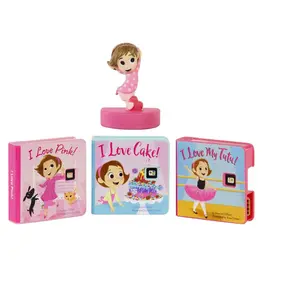 Little Tikes Story Dream Machine Random House I Love...! Collection with 3 Stories & Girl Character for Nightlight Mode