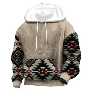 3d Printed Mens Hoodies Long Sleeve Fashion Casual Hooded Pullover Top Spring And Autumn Drawstring Men Sweatshirt With Pockets