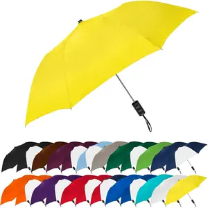 The spectrum popular style 42 automatic open compact travel umbrella for rain wind sun sturdy lightweight small portable stick umbrella for men and women