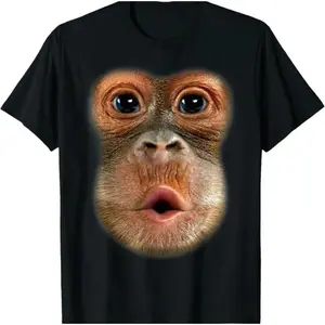 Monkey Stomach Meme Funny Trending Viral Video Graphic TShirt Cool Casual Unisex Top Men Gifts