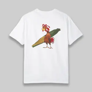 Chicken Joe Shirt, Graphic Tee, Beach Shirt, Comfort Colors, Surf Tshirt Top Streetwear Summer Round Neck Crewneck Casual