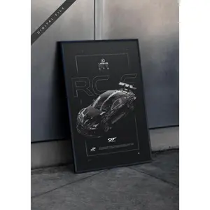 Lexus RC F GT3 2017 Digital Poster