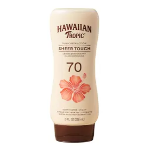 Hawaiian Tropic Sheer Touch Lotion, 8 Fl Oz | Broad Spectrum, Oxybenzone Free, Hawaiian Tropic 8 Fl Oz