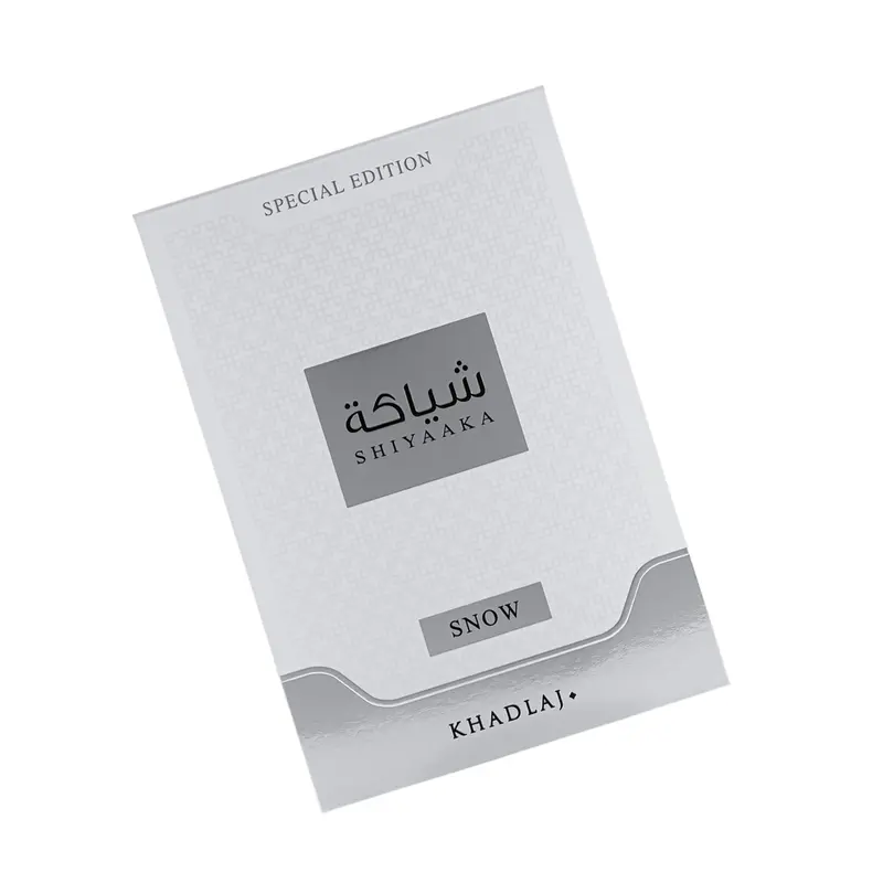 Khadlaj Shiyaaka Snow for Men Eau de Parfum Spray, 3.4 Ounce 4