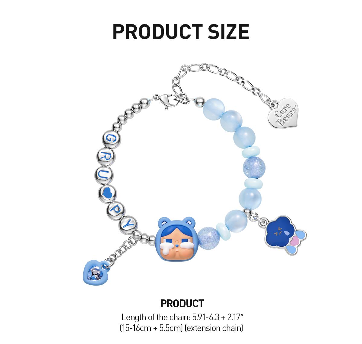 [POP NOW] POP MART CRYBABY × Care Bears Series - Bracelet Blind Box Mystery Gift