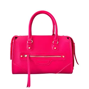 Luxe Barrel Satchel