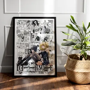 Anime Manga POSTER UNFRAMED- Death Note - .- Amane Misa - Curated Manga Panels - Wall Art - Anime Gift