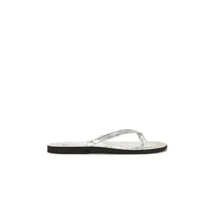 Jeffrey Campbell Katrina Strap Sandal in Silver & Gold Jeffrey Campbell Katrina Strap Sandal in Silver & Gold