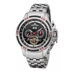 Amsterdam Pionier GM-515-7 | Silver | Made in Germany automatic watch