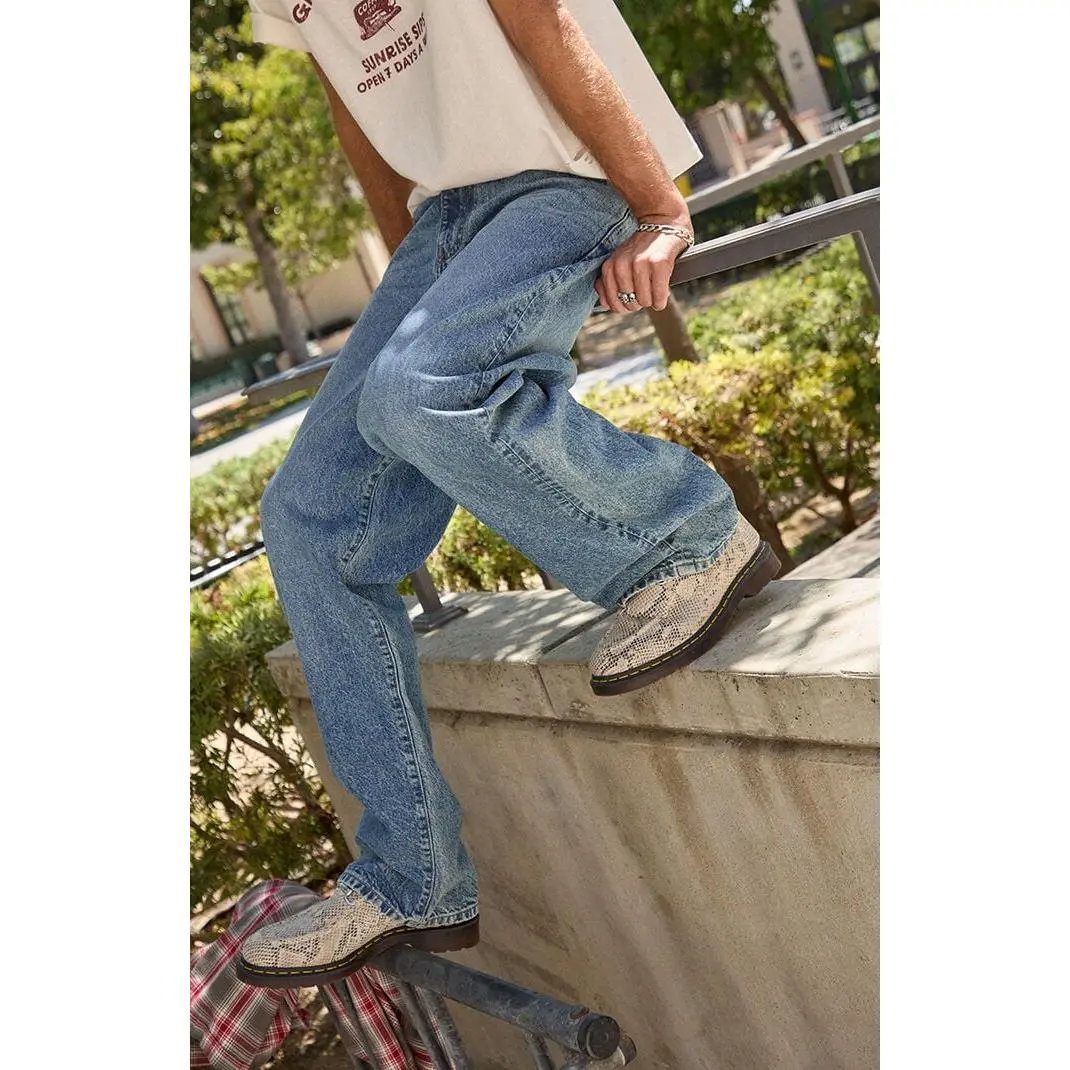 Pacsun Men's Dylan Baggy Jeans Medium Blue Wash Pacsun Men's Dylan Baggy Jeans Medium Blue Wash