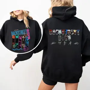 Backstreet Boys Millennium Tour 1999–2025 Hoodie, T-Shirt, Sweatshirt – Signatures Graphic, Into Vegas Sphere Tour Tee, Fan Gift, Unisex Vintage Music Sweatshirt, Hoodie, Comfort Colors