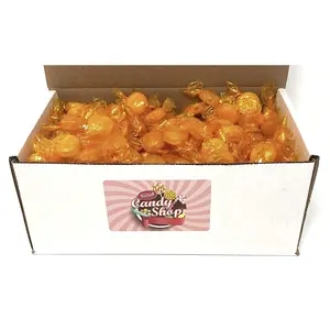Columbina Butterscotch Candy Buttons in Box, 2lb (Individually Wrapped)